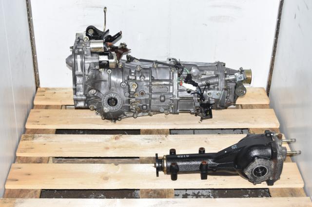 JDM Subaru Push Type JDM 5-Speed WRX 06+ Manual Transmission with Rear 4.11 Differential