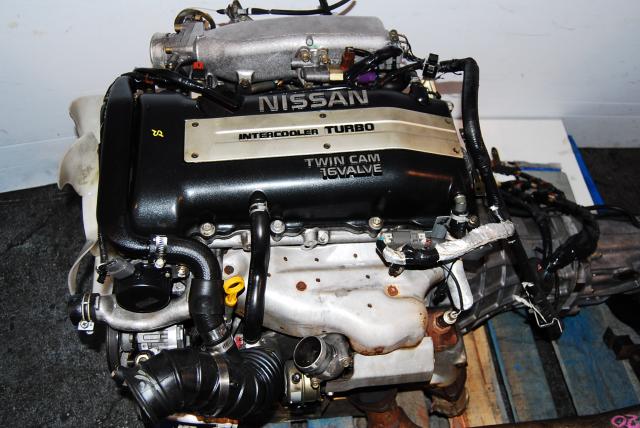 Jdm Nissan SR20 S14 Engine 95-98 Silvia/240sx Motor 5 Speed Tranny M/T