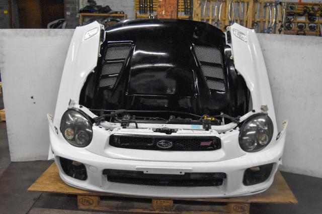 JDM Subaru STI 02-03 V7 Bugeye Nose Cut with Varis Hood and Fenders.