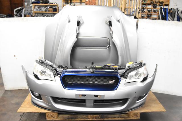 JDM Subaru Legacy GT Nose Cut Conversion with Bumper Cover, Grille, Headlights, Fenders & Hood