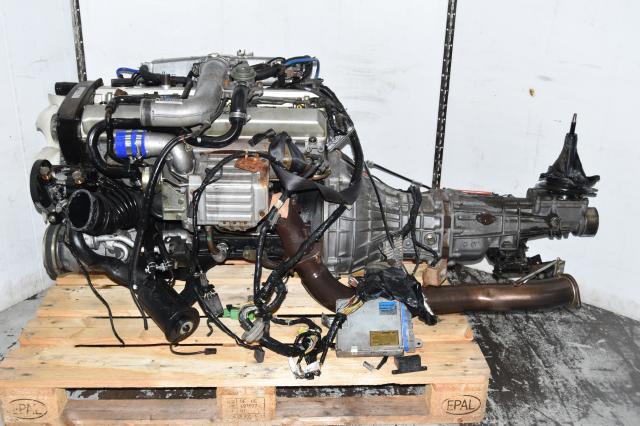 JDM RB20DET Engine, Nissan Skyline GTS R32 ECR32 Motor & Manual Transmission