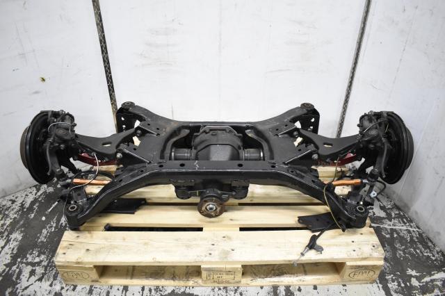 JDM 2013-2020 Subaru BRZ Rear Subframe Aftermarket trailing and camber arms w/ Diff, Axles, and Brakes