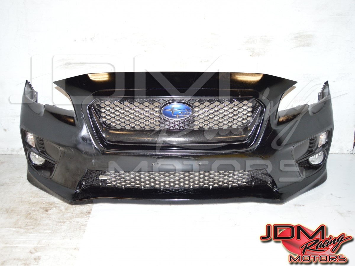 Subaru STi 2015-2017 Sedan Front Bumper Cover Shell with Foglights For Sale