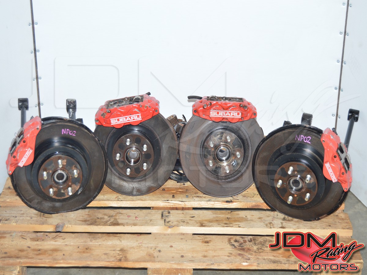 Used Wrx 2002 2005 Jdm 4 Pot 2 Pot Brake Kit Package For Sale