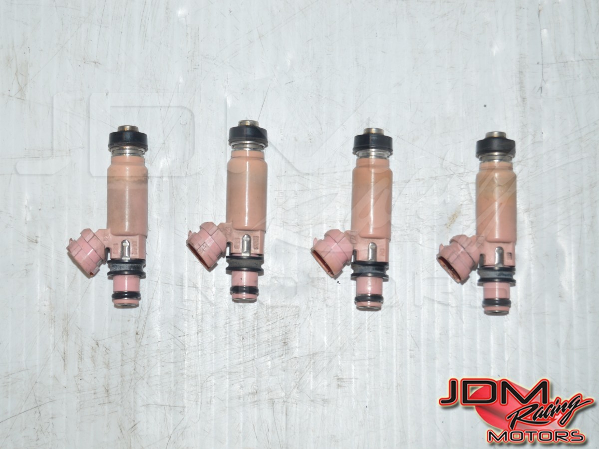 Used JDM EJ207 STi Top Feed Pink Injectors for 2002-2007 WRX 565cc