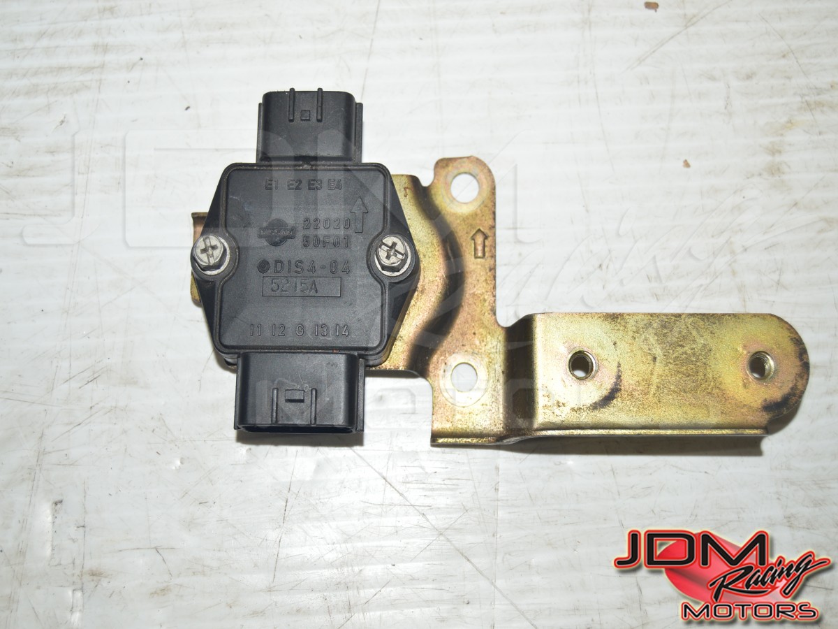Used Nissan JDM S14 Igniter Module Chip, Bracket and Wiring for SR20DET Applications 22020-50F01