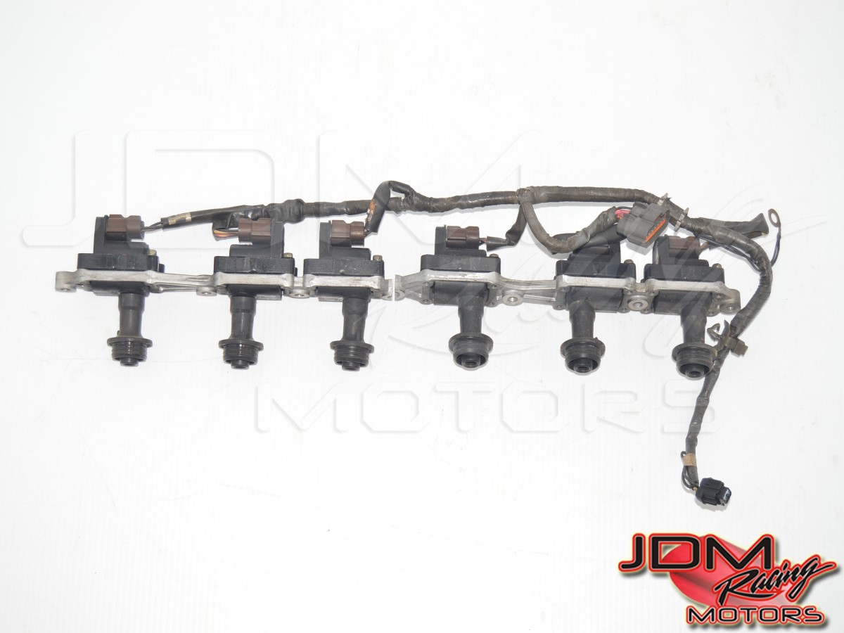 JDM R32 R33 GTR Ignition Coils Pack Assembly 22433-60U02 & Harness for Sale