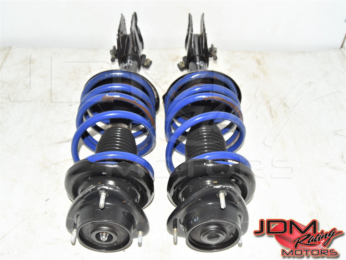 Used JDM WRX 2002-2007 Version 7 GDA Front Suspensions for Sale with Aftermarket Coilsprings