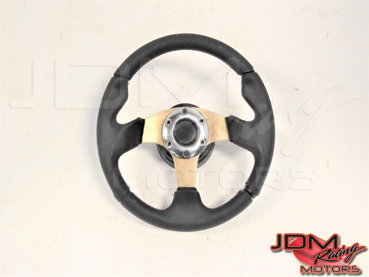 Used JDM Subaru GDB STi 2002-2007 Aftermarket Steering wheel with Spacers for Sale