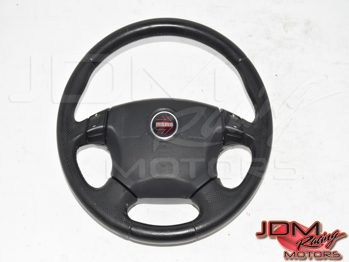 Forester SG5 JDM Momo Steering Wheel Assembly for Sale with Sport Shift