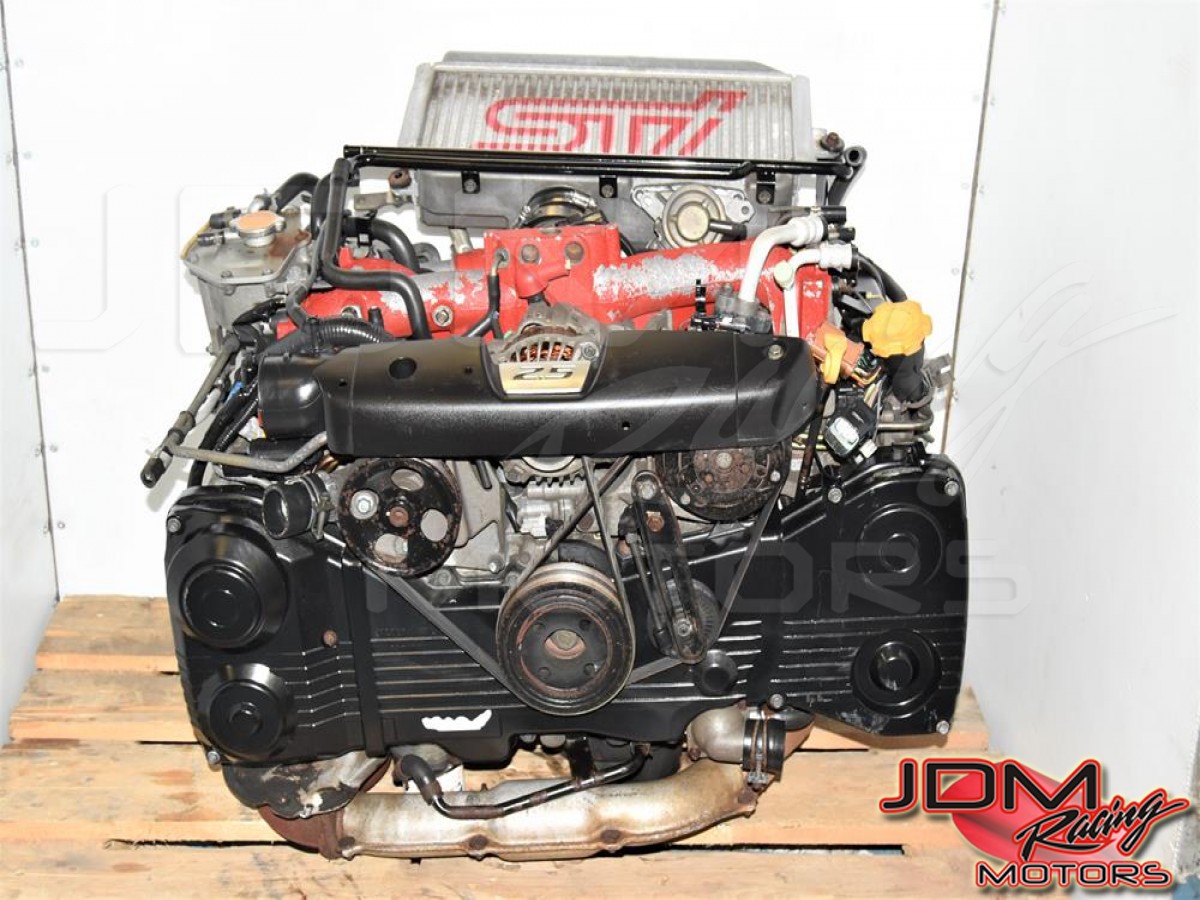 Used JDM Forester STi 2004-2007 SG9 2.5L EJ255 DOHC Replacement Single Scroll Turbocharged Engine