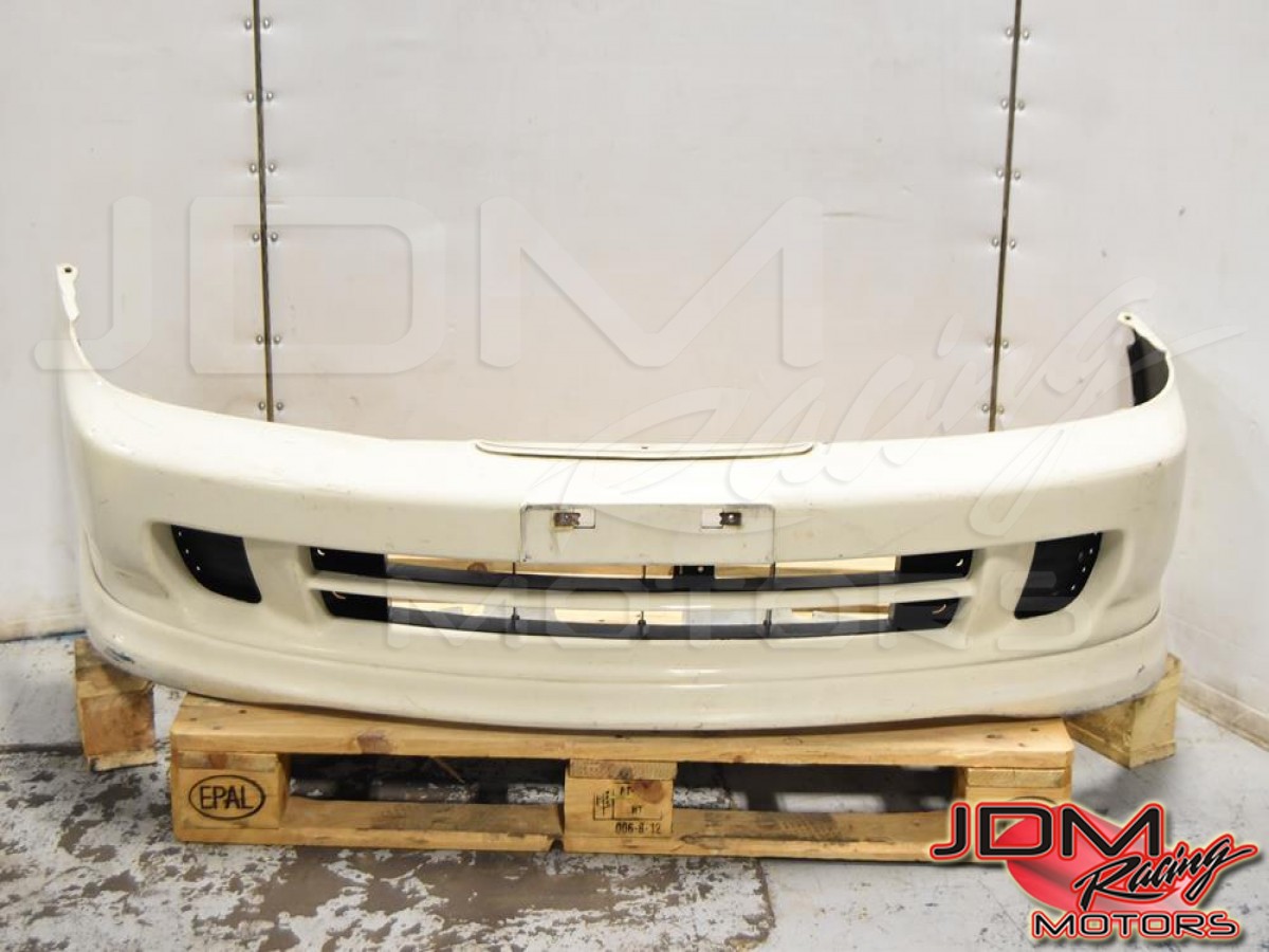Used JDM Acura Integra 1994-2001 Type-R White Front Bumper Cover with Lip for Sale