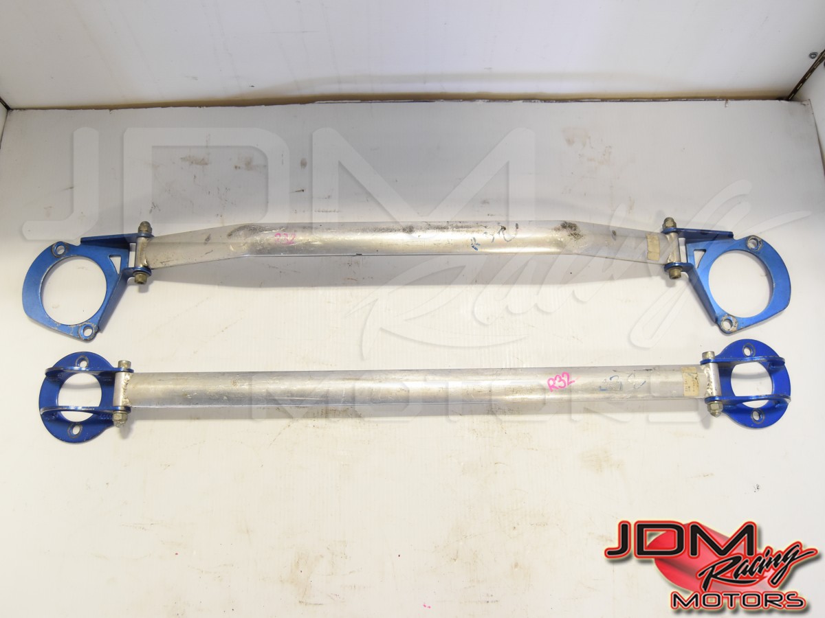 JDM R32 GTR Aftermarket Front & Rear Strut Bar Assembly for Sale