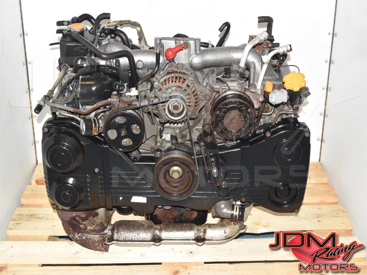 Used JDM WRX DOHC TF035 Turbocharged EJ205 2.0L AVCS TGV Delete 2002-2005 Motor Swap