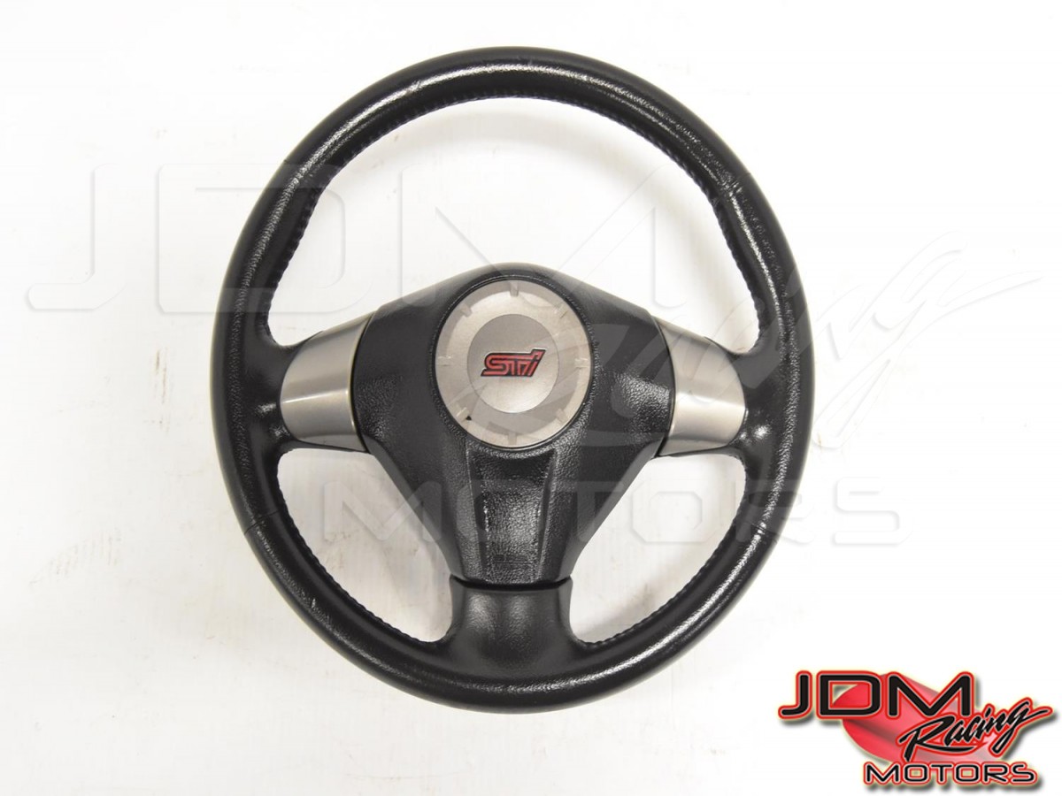 Used JDM Subaru WRX STi GR Replacement Steering Wheel Assembly 2008-2014