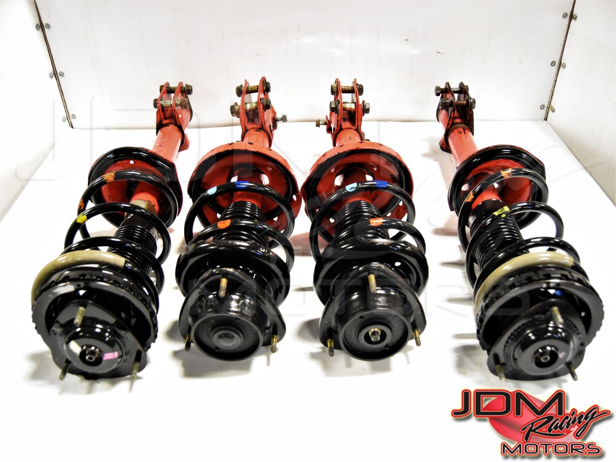 Used Version 7 WRX STi 2002-2003 Red OEM 5x100 Suspensions for Sale