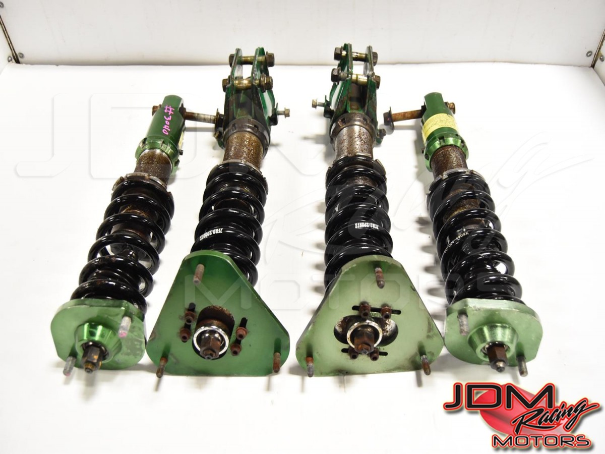 Used JDM Subaru Legacy Aftermarket Zerosports 05-09 Front & Rear Coilover Assembly for Sale