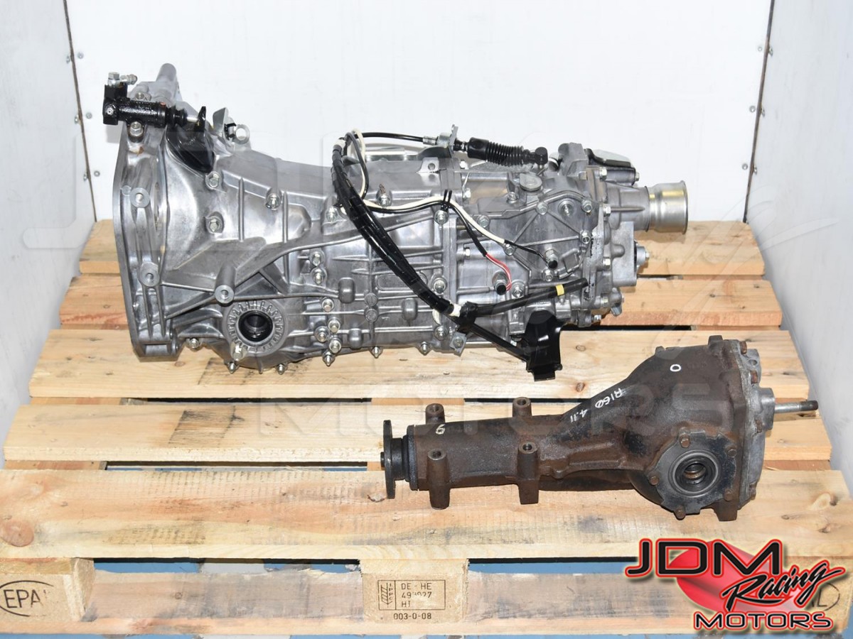 Used JDM Subaru Legacy GT 2.5L AWD EJ255 TY756WCAAA 2010-2014 Replacement Transmission & 4.11 Rear Differential