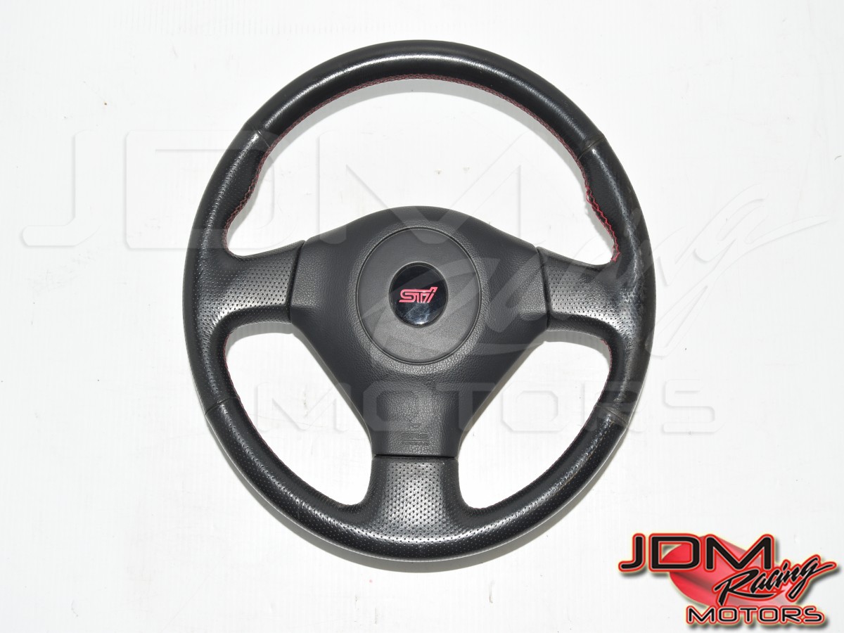 Used Version 9 06-07 Subaru WRX STi JDM Steering Wheel Assembly for Sale