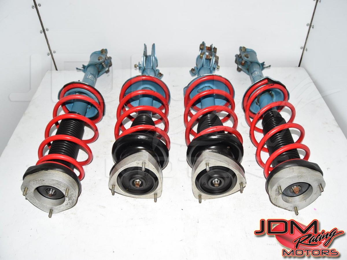Used JDM Aftermarket Subaru Forester 5x100 New SR Special Suspensions with Aluminum Height Spacers